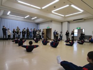 ☆年長児体操参観・組体操☆