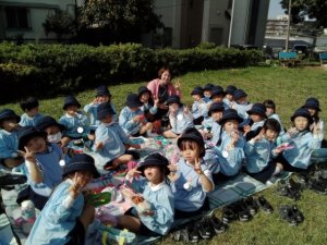 サンシティ聖母幼稚園　ゆり組　ピクニック